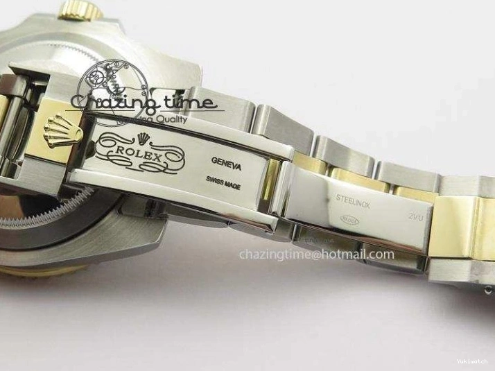 Submariner Dial Edition Bracelet Bezel SS Noob 1:1 YG Best Wrapped On LN 116613 A2836 Black YG 0212